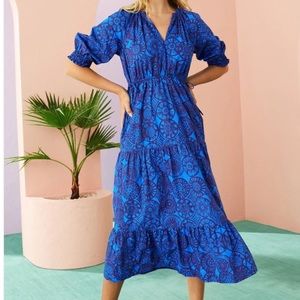 Marie Oliver Farin Midi Dress Size Medium